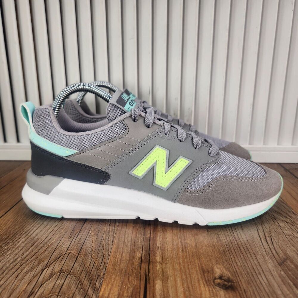 New Balance 009 WS009OM1 Womens 7.5 Gray Athletic Running Walking Sneakers Shoes